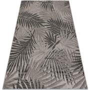 Tapis Rugsx TAPIS EN CORDE SIZAL FLOORLUX 20504 FEUILLES 140x200 cm