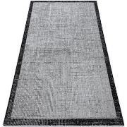 Tapis Rugsx TAPIS EN CORDE SIZAL FLOORLUX 20401 Cadre 140x200 cm