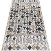 Tapis Rugsx Tapis SIZAL COOPER Diamants, Zigzag 22217 écru 180x270 cm