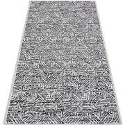 Tapis Rugsx Tapis COLOR 47373960 SISAL labyrinthe gris / 140x200 cm