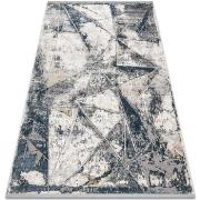 Tapis Rugsx Tapis TULS structural, franges 51326 moderne, Géo 80x150 c...