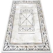 Tapis Rugsx Tapis ANTIKA 125 tek, cadre moderne, lavable 160x220 cm