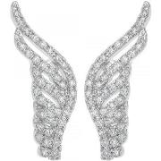 Boucles oreilles Sc Crystal B4033-ARGENT