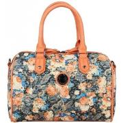 Sac à main Patrick Blanc Sac bowling motif floral et brillant 510047