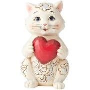 statuettes et figurines Enesco Statuette Chat coeur par Jim Shore