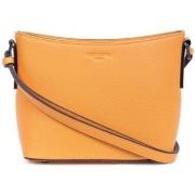 Sac Bandouliere Hexagona Petit sac seau SYNSA effet saffiano - Orange