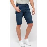 Short Main Road 650 Short denim, coupe slim, ton fonc