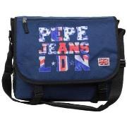 Cartable Pepe jeans Gibecière drapeau Anglais bleu marine 6065051