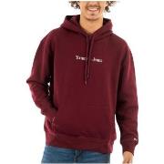 Sweat-shirt Tommy Jeans Sweat a capuche Ref 58311 VLP Rouge