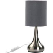Lampes à poser Versa Lampe de table en métal gris