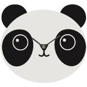 Horloges Jolipa Pendule tête de Panda 30 cm