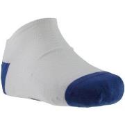 Chaussettes Labonal Socquettes Homme TALON POINTE Blanc Bleu