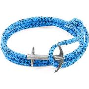 Bracelets Anchor &amp; Crew Bracelet Ancre Admiral Argenté Et Corde