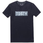 T-shirt Teddy Smith TEE-SHIRT T-EZIO MC - CHARBON - 2XL