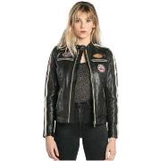 Blouson Daytona Blouson en cuir femme Ref 54123 noir