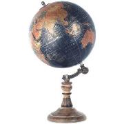 Statuettes et figurines Signes Grimalt Globe World Black 20 Cm