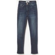 Jeans enfant Le Temps des Cerises Jeans power skinny taille haute bleu...