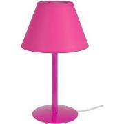 Lampes de bureau Tosel Lampe a poser demi-cylindrique métal rose