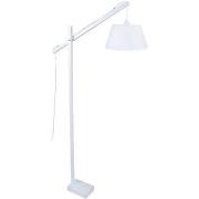 Lampadaires Tosel lampadaire liseuse articulé bois blanc