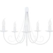 Lustres, suspensions et plafonniers Tosel Lustre multi bras métal blan...