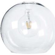 Lustres, suspensions et plafonniers Tosel Suspension globe verre blanc...