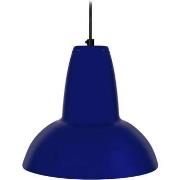 Lustres, suspensions et plafonniers Tosel Suspension dôme métal blue c...