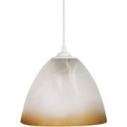 Lustres, suspensions et plafonniers Tosel Suspension cloche verre marr...