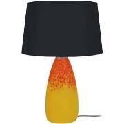 Lampes de bureau Tosel Lampe a poser conique verre multicolore