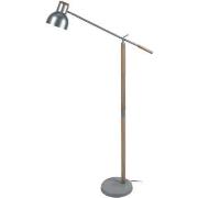 Lampadaires Tosel lampadaire liseuse articulé bois naturel et aluminiu...