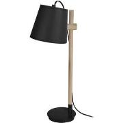 Lampes de bureau Tosel Lampe de bureau articulé bois naturel et noir