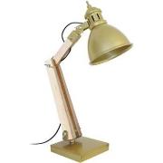 Lampes de bureau Tosel Lampe de bureau articulé métal naturel et or