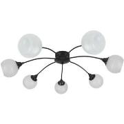 Lustres, suspensions et plafonniers Tosel Lustre multi bras métal noir