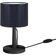 Lampes de bureau Tosel Lampe de chevet droit bois noir