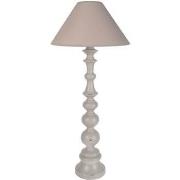 Lampes de bureau Tosel Lampe de salon droit bois taupe