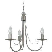 Lustres, suspensions et plafonniers Tosel Lustre multi bras métal taup...