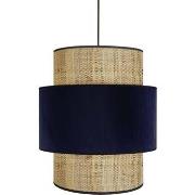 Lustres, suspensions et plafonniers Tosel Suspension cylindrique tissu...