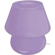 Lampes de bureau Tosel Lampe de chevet champignon verre violet