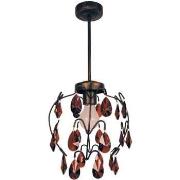 Lustres, suspensions et plafonniers Tosel Lustre multi bras métal marr...