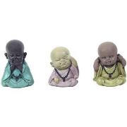 Statuettes et figurines Signes Grimalt Bouddha 3 Différent Set 3U