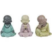 Statuettes et figurines Signes Grimalt Bouddha 3 Différent Set 3U