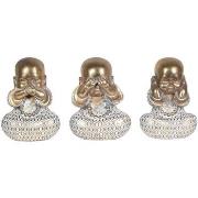 Statuettes et figurines Signes Grimalt Figure De Bouddha Set 3 U