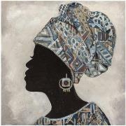 Tableaux, toiles Signes Grimalt Peinture Femme Africaine