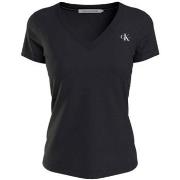 T-shirt Calvin Klein Jeans T Shirt Ref 58719 BEH Noir