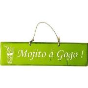 Tableaux, toiles Qualiart Plaque décorative en bois - Mojito à Gogo - ...