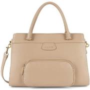 Sac à main LANCASTER Grand sac a main Ref 57501 Beige Fonce 3