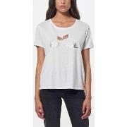 T-shirt Kaporal - T-shirt col rond - blanc