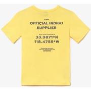 T-shirt enfant Le Temps des Cerises T-shirt shumbo jaune
