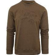 Sweat-shirt Petrol Industries Sweater Logo Marron