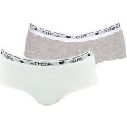 Boxers Athena Lot de 2 boxers fille Coton Ultra Doux Girl by