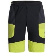 Short Montura Shorts Block Light Homme Nero/Verde Lime